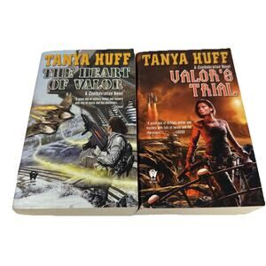 Tanya Huff The Heart of Valor & Valor’s Trail 2007, 2008 EXCELLENT PREOWNED